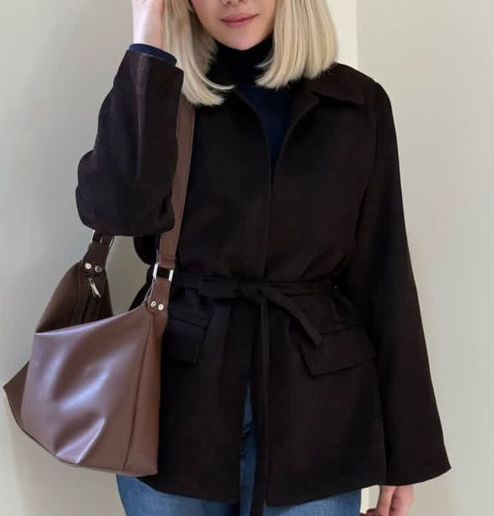 کت مخمل کبریتی آستر دوزی شده